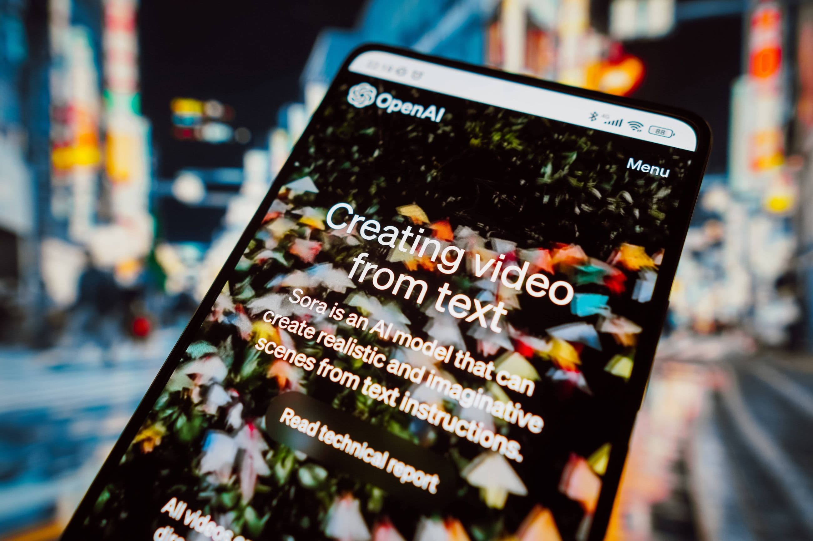 Chinesische KI-Aktien springen nach der Vorstellung des Text-to-Video-Modells durch OpenAI um ein Limit
