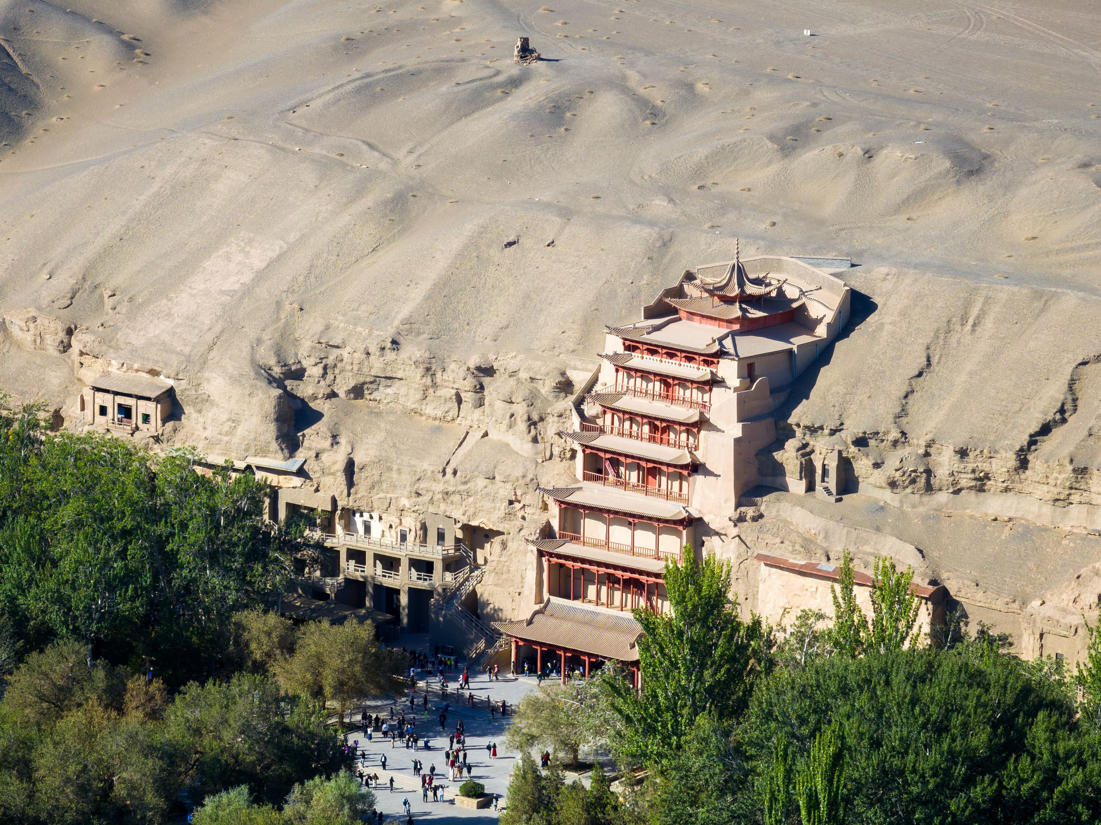 Die Mogao-Höhlen in Dunhuang