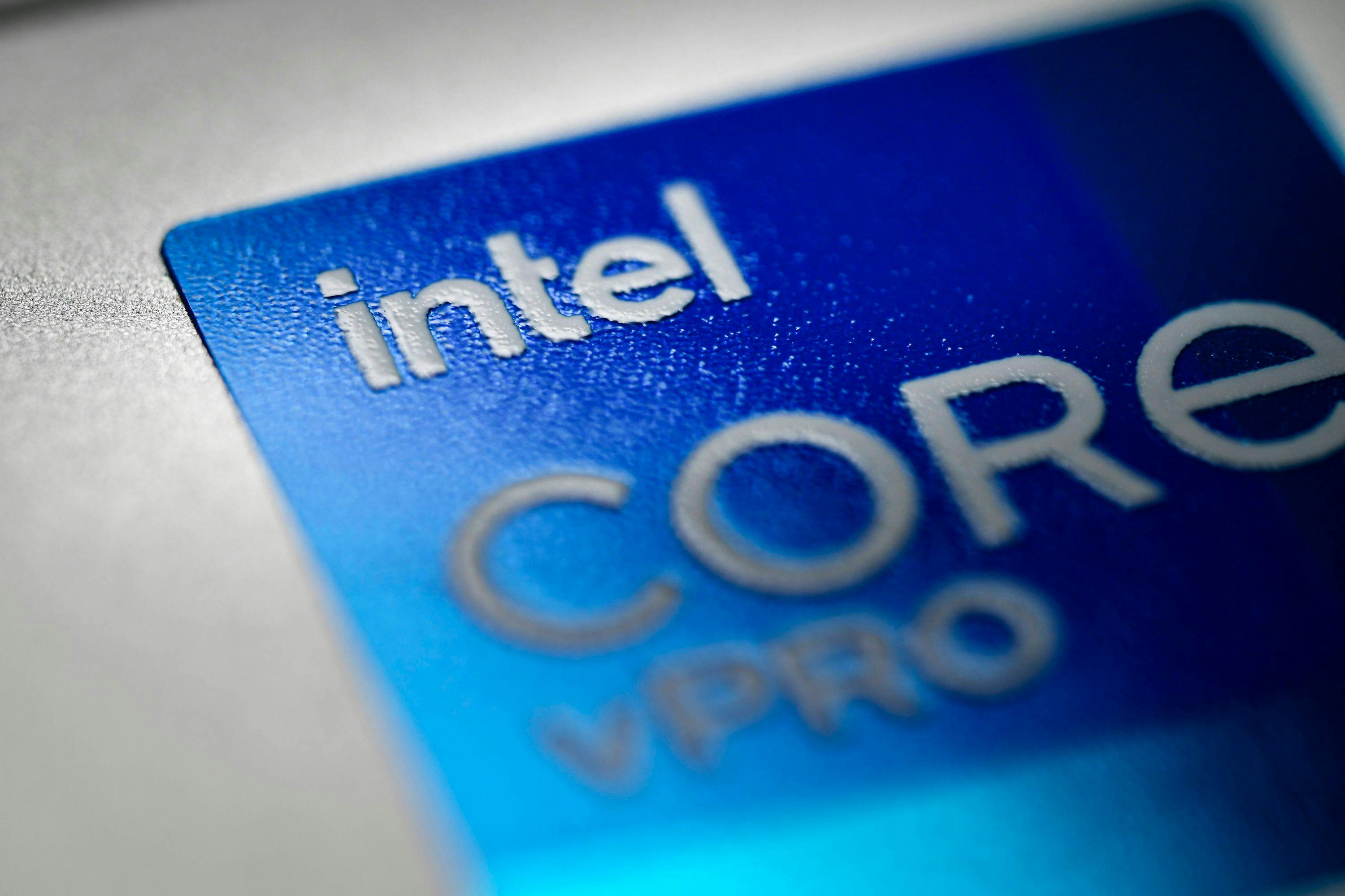 Symbolbild Intel Chiphersteller Symbolfoto für Intel Chiphersteller