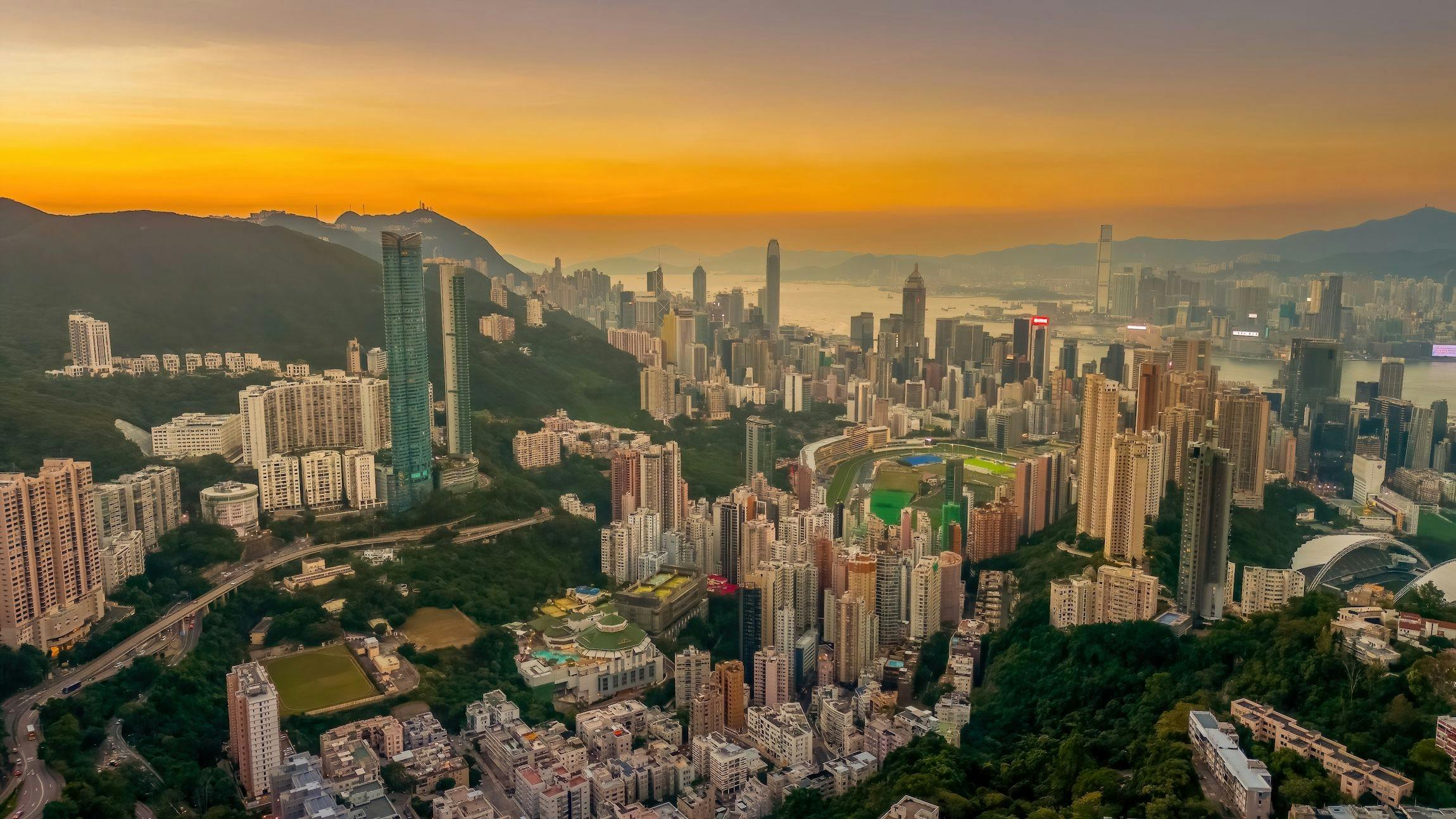 China Immobilien: Wohngebiet im Happy Valley, Hongkong
